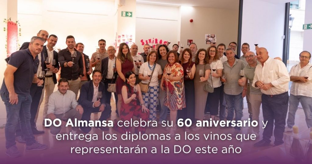 DO Almansa celebra su 60 aniversario y entrega los diplomas a los vinos que representaran a la DO este ano